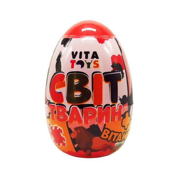 Конструктор у яйці "Світ Тварин" Vita Toys VTK 0069 100 деталей VTK 0069 фото