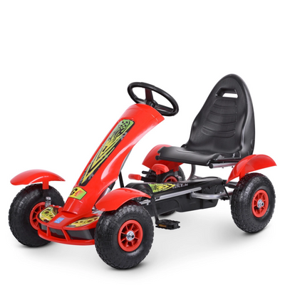 Велокарт дитячий Bambi kart M 1450-3 ручне гальмо M 1450-3 фото