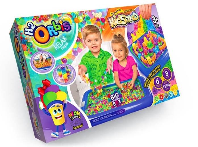 Набір для творчості Danko Toys 3в1 Big Creative Box ORBK-01 з орбізами ORBK-01-01U фото