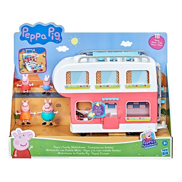 Ігровий набір Peppa - СІМЕЙНИЙ КЕМПЕР ПЕППИ (4 фігурки, звук) 665016 фото