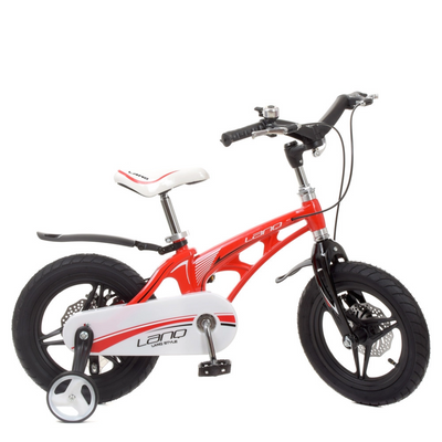 Велосипед детский LANQ WLN1446G-3 14 дюймов, красный WLN1446G-3 фото