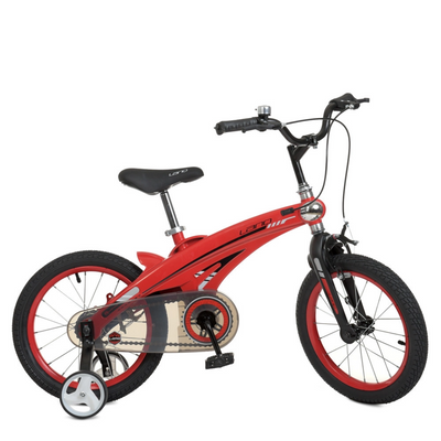Велосипед детский LANQ WLN1639D-T-3 16 дюймов, красный WLN1639D-T-3 фото