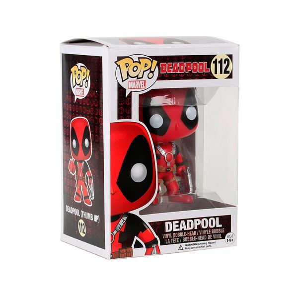 Игровая фигурка FUNKO POP! серии "Deadpool" - ДЕДПУЛ С БОЛЬШИМ ПАЛЬЦОМ ВВЕРХ 7487 фото