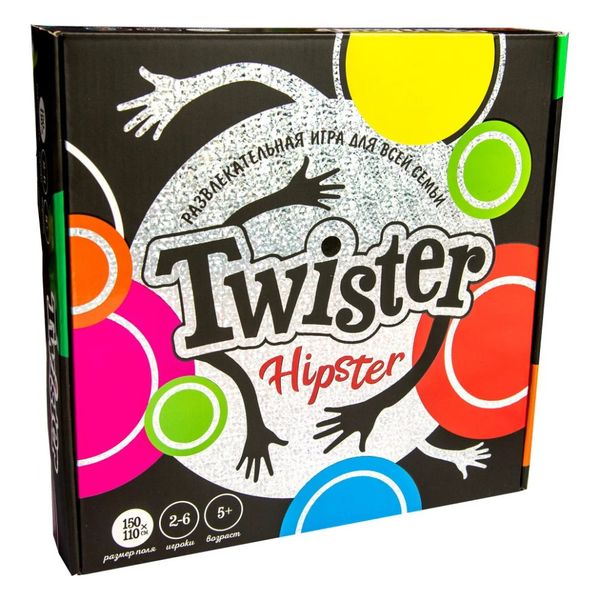 Розважальна гра "Twister-hipster" Strateg 30325 30325 фото