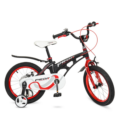 Велосипед детский PROF1 LMG18201 18 дюймов, красный LMG18201 фото