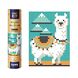Картина за номерами стікерами в тубусі "Лама" 1200 стікерів. 1814 33х48 см 1814-UM фото 1