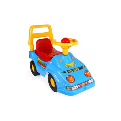 Детская каталка "Автомобиль для прогулок Эко" ТехноК 1196TXK до 20 кг. 1196TXK(Blue) фото