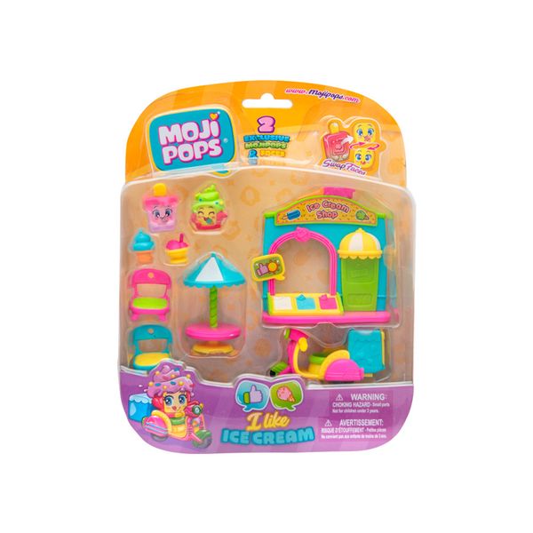 Игровой набор Джелатерия Moji Pops PMPSB216IN20, 2 фигурки, аксессуары PMPSB216IN20 фото