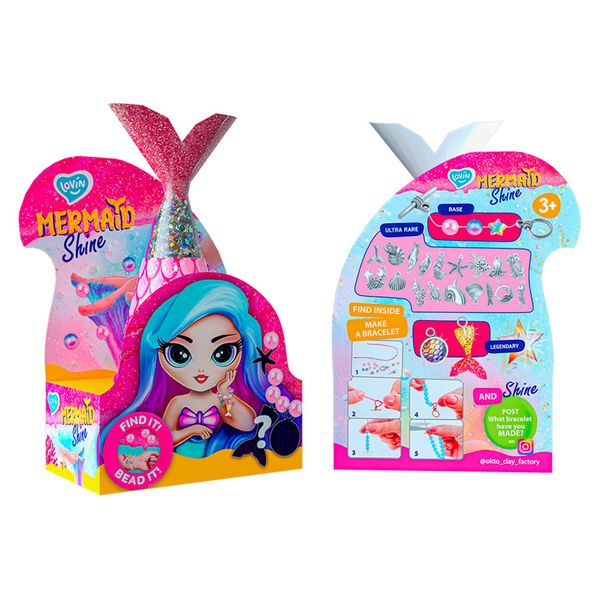 Игрушка-антистресс 250 мл Mermaid Shine Pink TM Lovin 80130 80130 фото