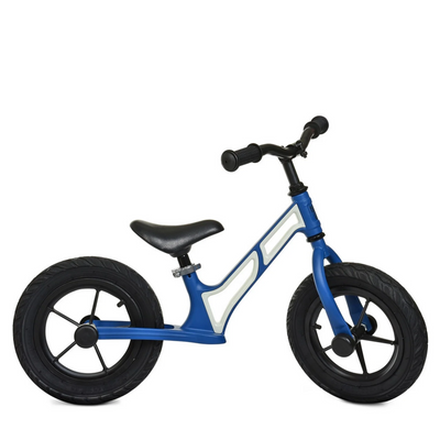 Біговел дитячий Profi Kids HUMG1207A-3 синьо-білий, 12 д. HUMG1207A-3 фото