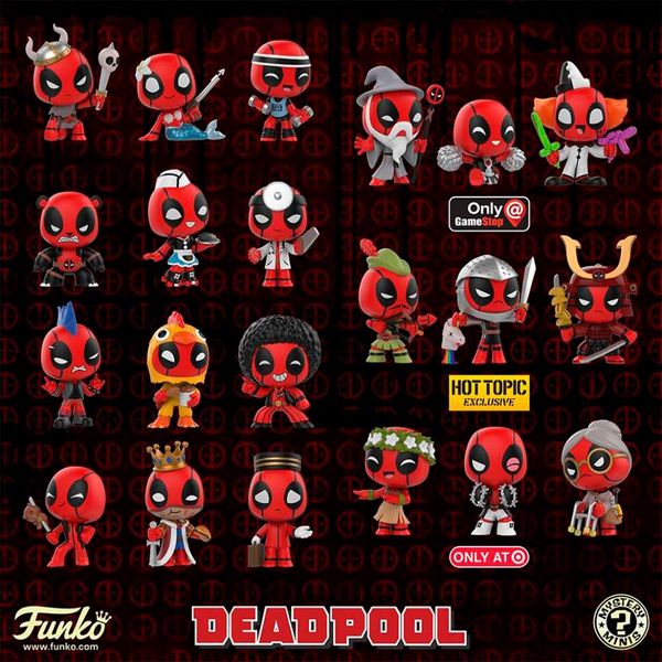 Игровая фигурка FUNKO MYSTERY MINIS - Deadpool S1 30975 фото