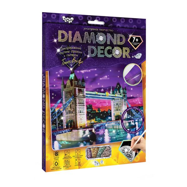 Набір креативної творчості Tower Bridge DD-01-03 "DIAMOND DECOR" DD-01-03 фото