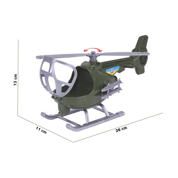 Дитяча іграшка "Вертоліт" ТехноК 8492TXK, 26 см 8492TXK фото