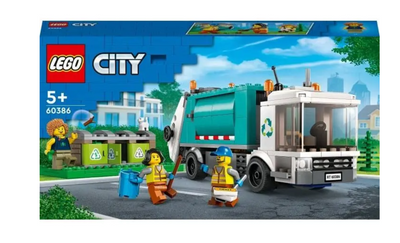 Конструктор LEGO City Сміттєпереробна вантажівка, 261 деталей (60386) 60386 фото