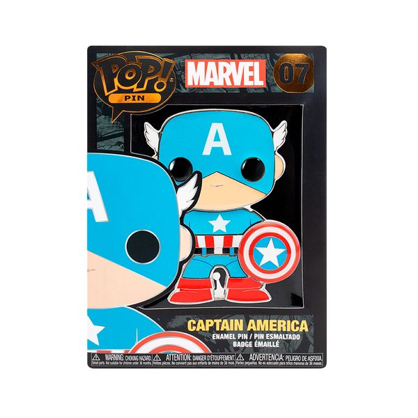 Пін FUNKO POP серії «Marvel» – КАПІТАН АМЕРИКА 732123 фото