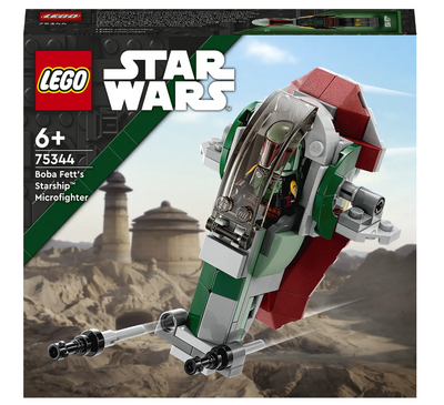 Конструктор LEGO Star Wars Мікровинищувач зореліт Боба Фетта 85 деталей (75344) 75344 фото