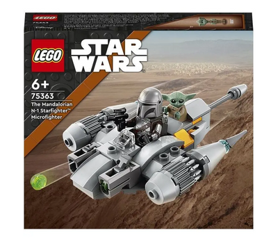 Конструктор LEGO Star Wars Мандалорський зоряний винищувач N-1 Мікровинищувач 88 деталей (75363) 75363 фото