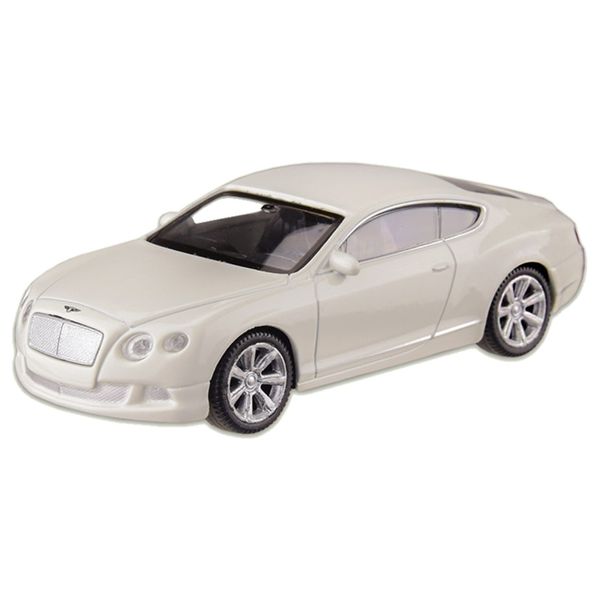 Машина металлическая BENTLEY CONTINENTAL GT "WELLY" 44036CW масштаб 1:43 Белый 44036CW(White) фото