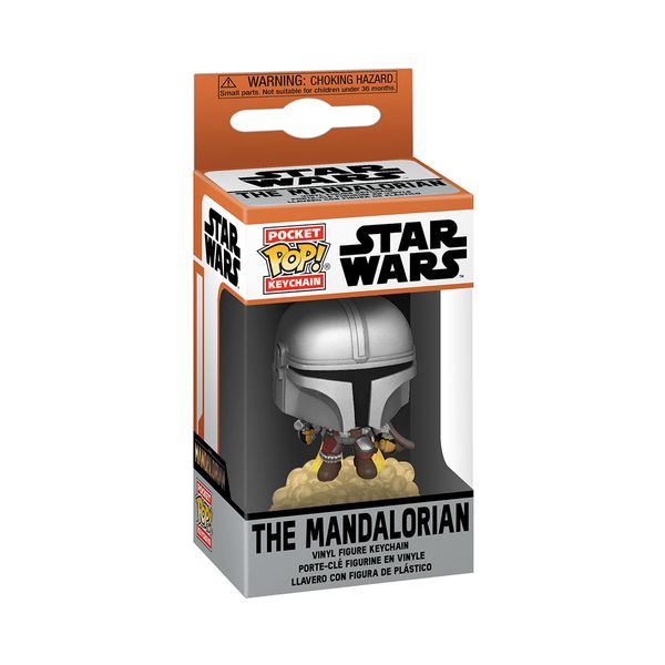 Ігрова фігурка на кліпсі FUNKO POP! серії "Мандалорець" – МАНДАЛОРЕЦЬ З БЛАСТЕРОМ 730420 фото