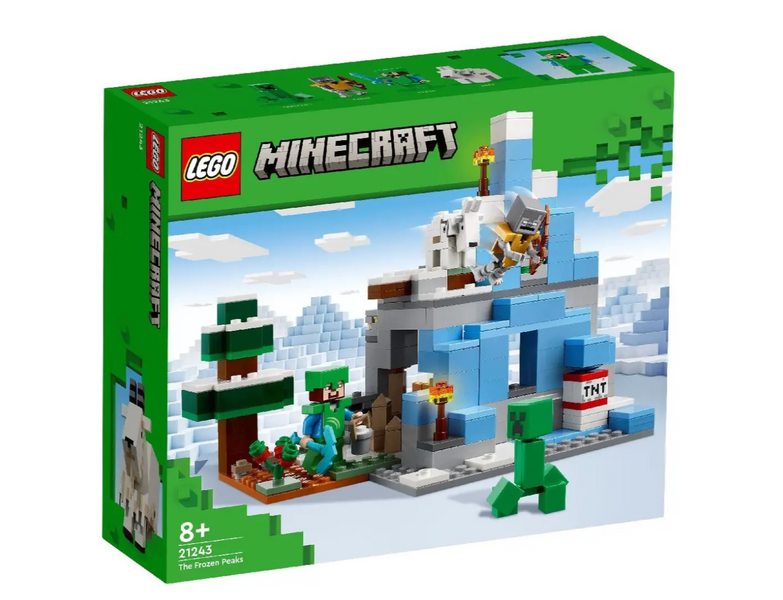 Конструктор LEGO Minecraft Замерзшие верхушки, 304 предмета (21243) 21243 фото