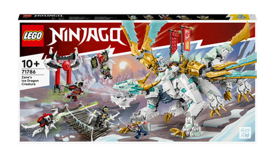 Конструктор LEGO Ninjago Істота Крижаний Дракон Зейна, 973 деталей (71786) 71786 фото