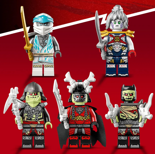 Конструктор LEGO Ninjago Существо Ледяной Дракон Зейна, 973 деталей (71786) 71786 фото