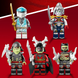 Конструктор LEGO Ninjago Істота Крижаний Дракон Зейна, 973 деталей (71786) 71786 фото 8