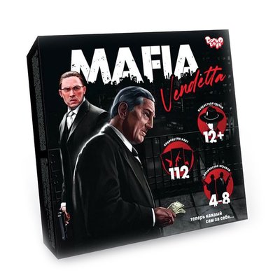 Настільна гра MAFIA Vendetta MAF-01-01U укр 21094 фото