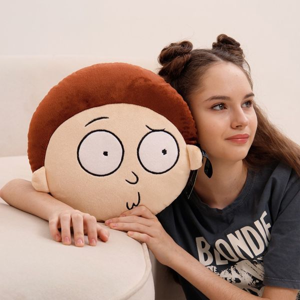 Декоративна подушка обличчя Морті "Rick and Morty" FRMMORPIL22GN002 41831 фото