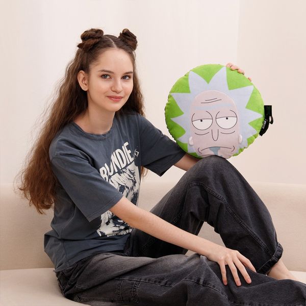 Декоративна подушка обличчя Ріка "Rick and Morty" FRMRIKPIL22GN0003 41832 фото