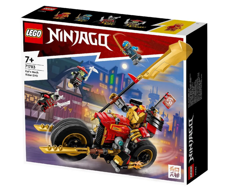 Конструктор LEGO Ninjago Робот-всадник Кая EVO, 312 деталей (71783) 71783 фото