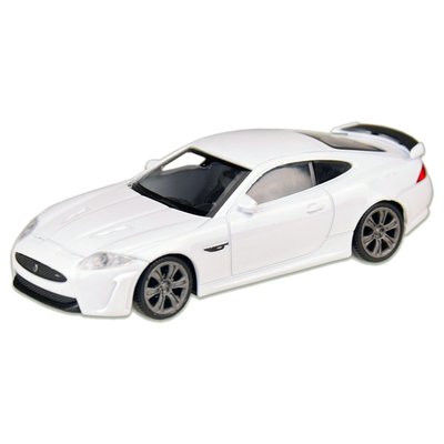 Машина металлическая JAGUAR XKR-S "WELLY" 44045CW масштаб 1:43 Белый 44045CW(White) фото