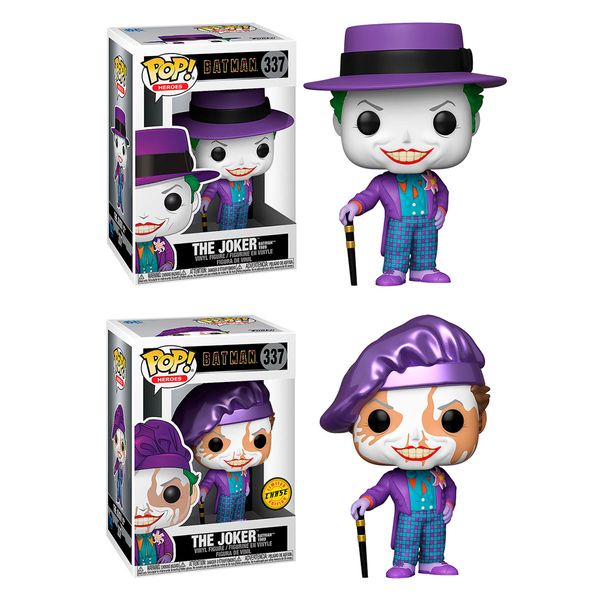 Ігрова фігурка FUNKO POP! серії "Batman 1989" - JOKER WITH HAT WITH CHASE 657231 фото