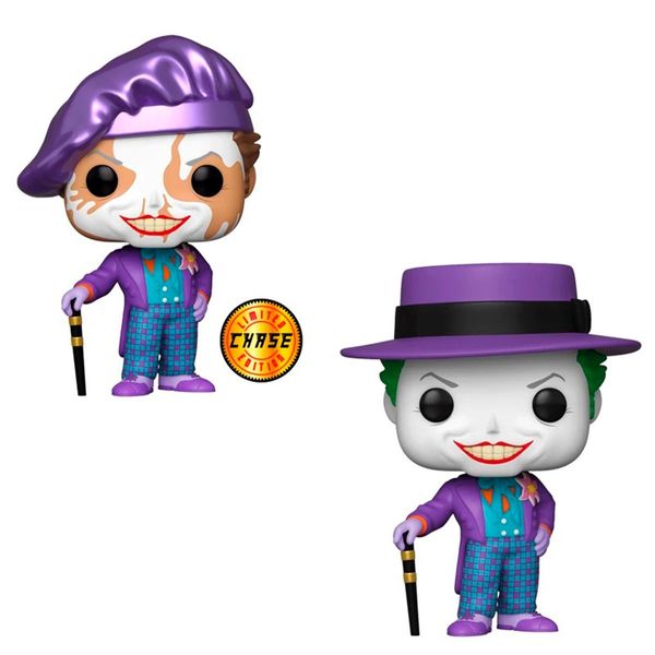 Ігрова фігурка FUNKO POP! серії "Batman 1989" - JOKER WITH HAT WITH CHASE 657231 фото