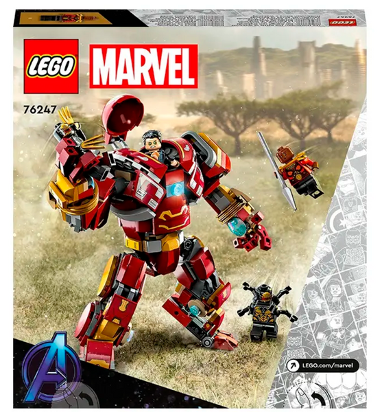 Конструктор LEGO Super Heroes Marvel Халкбастер: битва за Ваканду 385 деталей (76247) 76247 фото