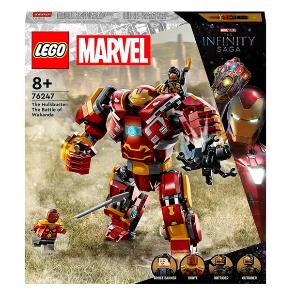 Конструктор LEGO Super Heroes Marvel Халкбастер: битва за Ваканду 385 деталей (76247) 76247 фото